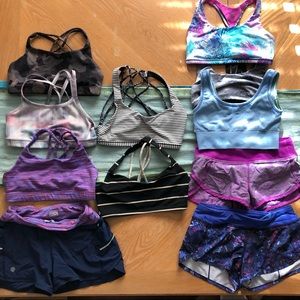 11 Pc Lot Lululemon, Ivivva by Lululemon, Athleta
